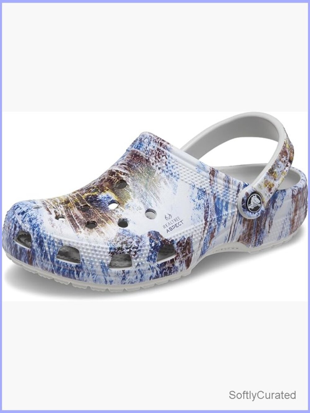 Camouflage Unisex Clogs Lightweight Breathable Waterproof Mules